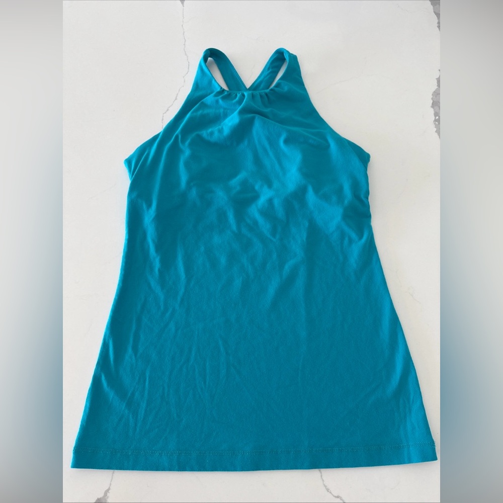 Lucy Crisscross Activewear Tank Dark Teal